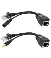 Set adaptor POE alimentare prin cablul de retea UTP/FTP URZ1998EK E4653 EUROKOMP foto