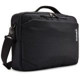 Geanta laptop Thule Subterra 15.6 inch, negru, compartiment tableta