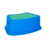 Scaunel inaltator WC pentru copii cu o trepta, Albastru, 32x18x14 cm, Oem