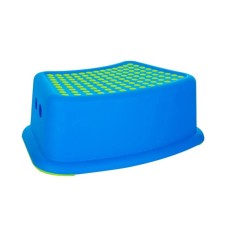 Scaunel inaltator WC pentru copii cu o trepta, Albastru, 32x18x14 cm foto