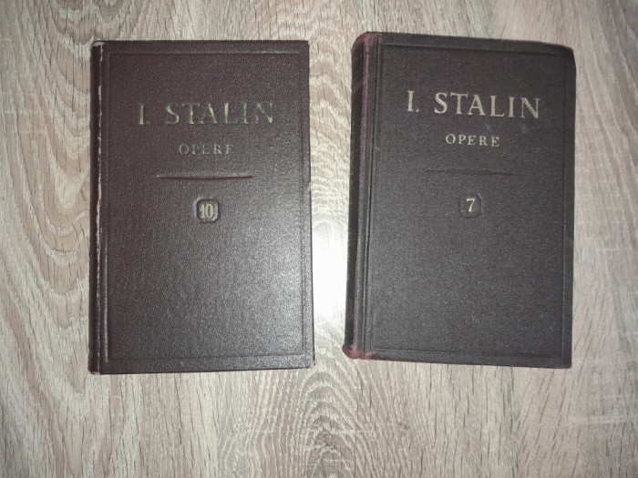 VLADIMIR ILLICI LENIN- OPERE, 1, 10 - 1951, 1954- LOT 2 BUC