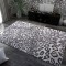 Covor Model Leopard 11066-190, Marime 80 x 150 cm, Gri, Inaltime Fir 9 mm, Antialergic, Polipropilena, Living, Dormitor, Sufragerie, Birou