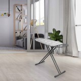 Masa de calcat profesionala Sepio 120x38cm, cu priza, suport fier, reglabila 94cm, blat otel, husa bumbac