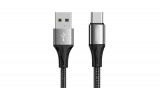 Joyroom Cablu USB - USB tip C, 3 A, 1 m, negru (S-1030N1)