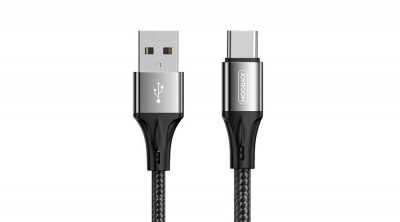 Joyroom Cablu USB - USB tip C, 3 A, 1 m, negru (S-1030N1) foto