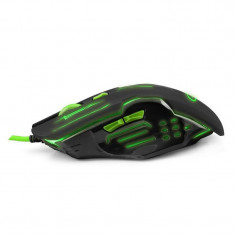 Mouse optic Usb Gaming Verde foto