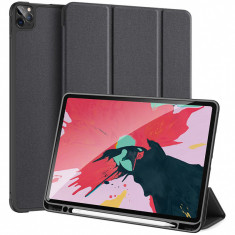 Husa Tableta Poliuretan DUX DUCIS Domo pentru Apple iPad Pro 11 (2018) / Apple iPad Pro 11 (2020), Smart Sleep Function, Neagra