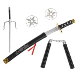 Set accesorii ninja, 6 piese, CMCLASS