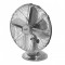 Ventilator de birou, Home TFS 30, diametru 30 cm, 35 W, palate metalice, argintiu