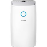 Dezumidificator de aer, Philips, seria 3000, DE3306/11, rata de dezumidificare 34,3 l/24 h, rezervor de apa de 4 l, agent de racire R290, culoare: alb