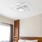 Lustra LED DUOFORM 36W, 3 Patrate, lumina Rece/Calda/Neutra, Alb ModernLight Concept