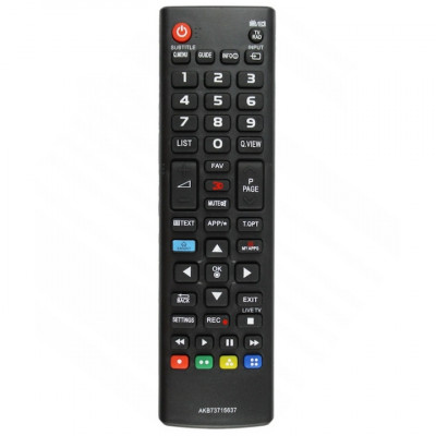 Telecomanda pentru Smart TV LG AKB73715637 3D, x-remote, Negru foto