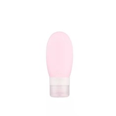 Recipient portabil din silicon elegant de voiaj, sticla de calatorie, flippy, potrivita pentru lotiune, sampon si alte lichide, anti-scurgere, cu posi