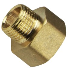 Niplu mufa bronz, 3/4&quot; x 1/2&quot;