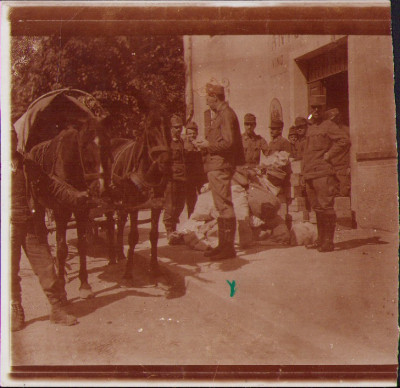 HST P1561 Poză ofițer medic militar Valeriu Lucian Bologa Primul Război foto