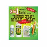 Pachet porumb curat 10 ARII (Erbicid Radial Extra, Erbicid Compas Super, &Icirc;ngrășăm&acirc;nt foliar Solar Verde)