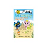 Pete the Kitty and the Mermaid's Sandcastle