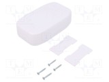 Carcasă universală KRADEX ABS albă 75,2mm x 125,1mm x 33mm