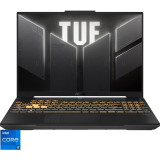 Laptop Gaming ASUS TUF F16 FX607JU cu procesor Intel&reg; Core&trade; i7-13650HX pana la 4.90 GHz, 16, Full HD+, IPS, 165Hz, 16GB DDR5, 512GB SSD, NVIDIA&reg; GeFor