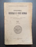 ANUARUL INSTITUTULUI DE ISTORIE NATIONALA - VOL 6 - 1931-1935 - LEPEDATU, LUPAS