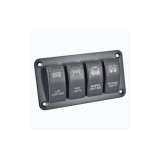 Panou 4 Butoane Intrerupatoare Rocket 12V 24V Universal Auto, Camion, Barca - ALM