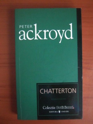 Peter Ackroyd - Chatterton foto