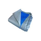 Cumpara ieftin Prelata impermeabila cu inele 180 g/mp, 8x12 m, argintiu-albastru, DSH 104114