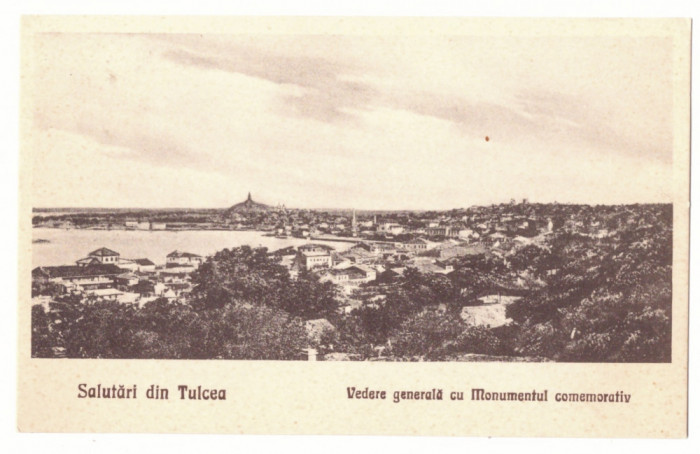 5403 - TULCEA, Panorama, Romania - old postcard - unused