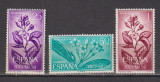 RIO MUNI 1964 FLORA MI. 42-44 MNH, Nestampilat