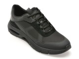 Pantofi sport GEOX negri, U56MLA, din material textil