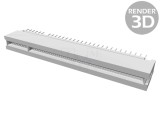 Conector Mamă 120 PIN 1,27mm Aurit THT Soclu
