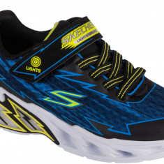 Pantofi pentru adidași Skechers S-Lights: Light Storm 2.0 - Bolt Brights 400149L-BKBL negru