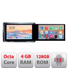 Navigatie Toyota 2DIN Kit-TY2DIN Edotec 2 ecrane 8 core 4+128 21.6 inch Incell android Wifi 5Ghz gps internet CarStore Technology