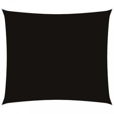 Parasolar, negru, 2x2,5 m, tesatura oxford, dreptunghiular foto