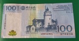 MACAU == BANCNOTA 100 PATACAS 2017