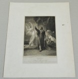 W Hamilton &quot;Tempest&quot; gravura 1798, Scene gen, Cerneala, Altul