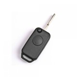 Carcasa Cheie Telecomanda 1 Buton Compatibila Mercedes, Plastic ABS, Lama Netaiata - Inlocuire Economica