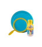 Set pentru baloane de sapun cerc de facut baloane farfurie si solutie 250 ml, Oem
