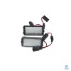 Set 2 Lampi LED Numar Inmatriculare Auto Seat Leon Altea Arosa Ibiza Cordoba Toledo, Alb Rece, Canbus, Plug &amp; Play
