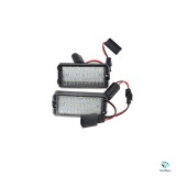 Set 2 Lampi LED Numar Inmatriculare Auto Seat Leon Altea Arosa Ibiza Cordoba Toledo, Alb Rece, Canbus, Plug &amp; Play