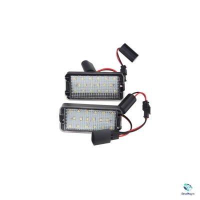 Set 2 Lampi Iluminare numar Led pentru Seat Leon foto