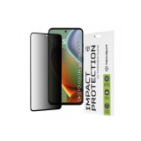 Folie de protectie Ecran Privacy Techsuit pentru Motorola Moto G15 / G15 Power Sticla Securizata Full Glue 111D