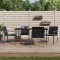 vidaXL Set mobilier de grădină cu perne, 5 piese, poliratan și oțel 3186943