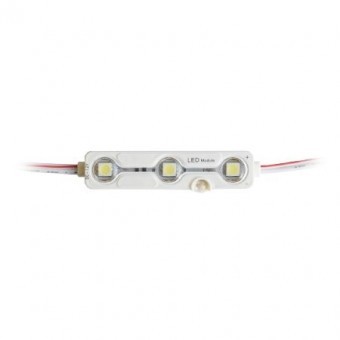 MODUL 3 LED-URI SMD5050 6000K ALB RECE IP67 foto