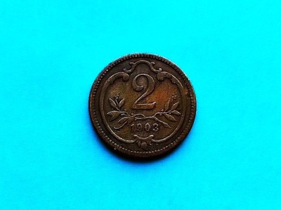 2 Heller 1903 Austria- foto