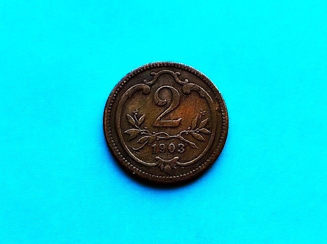 2 Heller 1903 Austria-