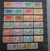 OCEANIA FRANCEZA 1934/39 MIXT, Stampilat