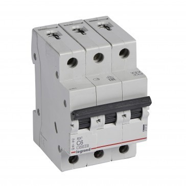 Siguranta automata 6A 3P C 4,5ka Legrand RX3 419705 foto