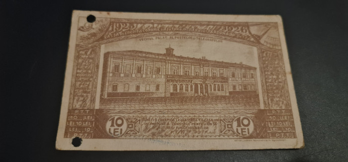 1925 - 1926 - Casa de credit și economii P.T.T.