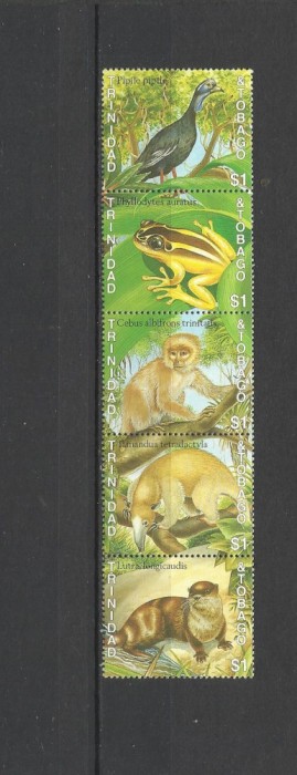 TRINIDAD TOBAGO 1989 FAUNA ANIMALE SALBATICE